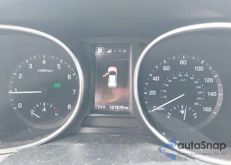 2017 Hyundai Santa Fe Sport 2.4L from USA, damaged, VIN 5NMZUDLB2HH035361